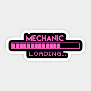 Mechanic Loading Sticker